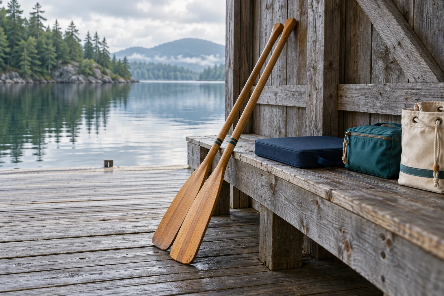 Recreational rowing accessories collection
